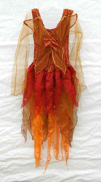 Adult Faery Dress:Flame